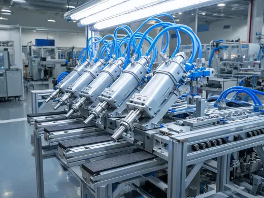 Factory automation pneumatic line