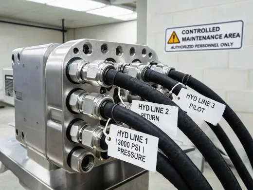 Process plant hose manifold